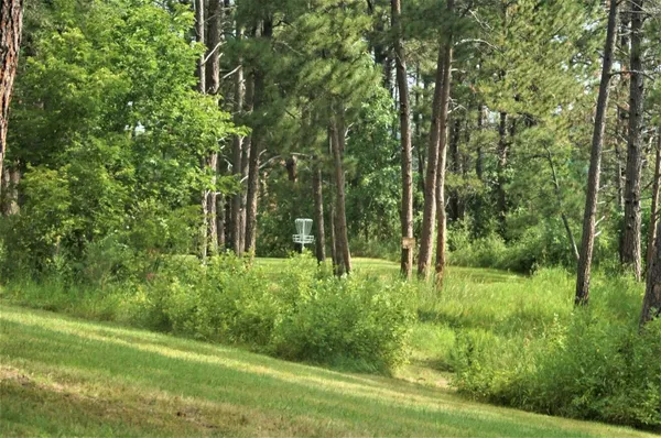 Chadron State Park: Hole 9 · Tee pad · Aug 2019, photo by Vern Lepine